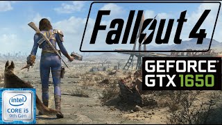 Fallout 4  GTX 1650  I5 9300H  1080p Test [upl. by Aicilehp242]