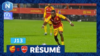 J13 I Quevilly Rouen Métropole  Valenciennes FC 20 le résumé I National FFF 20242025 [upl. by Annaiuq]