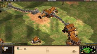 Age of Empires II  1v1 Goths Vs Byzantines [upl. by Eamaj]