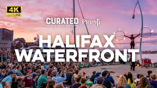 HALIFAX WALKING TOUR Halifax Waterfront during the Busker Festival  Canada [upl. by Naul]