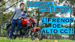 Honda CB160F  Hablemos De Motos  Cam Daza [upl. by Moselle]