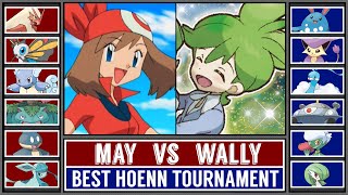 MAY vs WALLY  Best Hoenn Trainer Pokémon Tournament Battle 4 [upl. by Eentruoc]