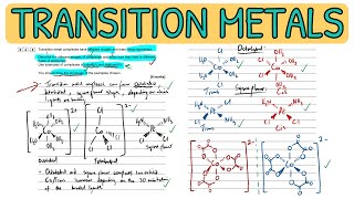 Transition Metals  Exam Question Walkthrough｜A Level Chemistry AQA [upl. by Pierpont189]