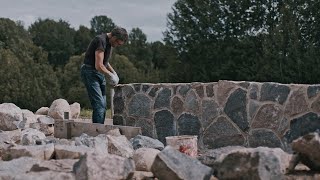 Making Zero Concrete Stone Foundation [upl. by Jarret]