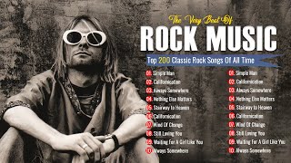 Top 100 Classic Rock Songs Of 80s 90s 🚩 Best Rock Hits Ever ⚡ 4K Video Ultra HD [upl. by Lal]