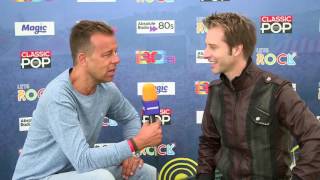 Interview with Chesney Hawkes at Lets Rock The Moor 2016 [upl. by Laerdna231]