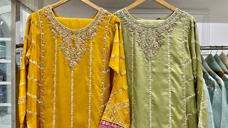 Aghanoor New Raw Silk Collection For Eid  New Formal Collection  19March24 [upl. by Maddocks496]