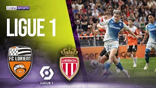 Lorient vs Monaco  LIGUE 1 HIGHLIGHTS  09172023  beIN SPORTS USA [upl. by Elleira341]