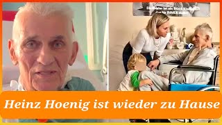 Krankenhaus verlassen Heinz Hoenig ist wieder zu Hause [upl. by Ramirolg]