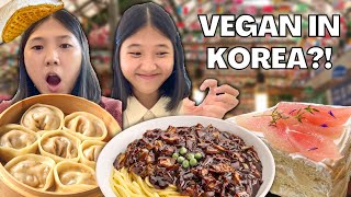 MUST TRY FOOD IN KOREA vegan version [upl. by Olympie742]