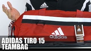 Adidas Tiro 15 Teambag Sporttasche  Vorstellung [upl. by Shelley]