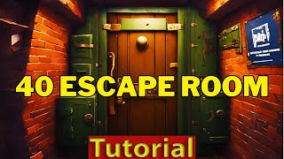 Fortnite  40 Escape Room Fortnite All Levels rypekk [upl. by Anesusa991]