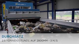 Demo  Pellenc ST LDPE Post Consumer Film Sortierung [upl. by Oidivo170]