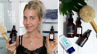 My Skincare Routine VEGAN  NATURAL [upl. by Aiekan]