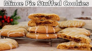 Mince Pie Stuffed Cookies Recipe [upl. by Hatfield38]