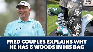 Fred Couples has 6 woods in his golf bag  Full range session [upl. by Tri]