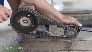 Wow this is so cool  Innovation pedal boat propeller by Khmer DIY [upl. by Enaile29]