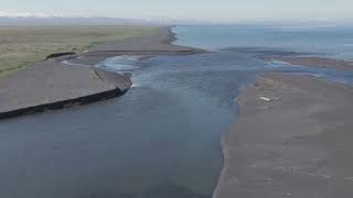 Alaska Aleutian Islands 2024  Fly Fishing Drone Footage [upl. by Anoyk]