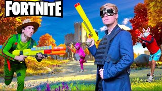 FORTNITE SEASON 4 in REAL LIFE 24 Hour BATTLE ROYALE [upl. by Kylila]