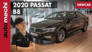 2020 Volkswagen Passat B8 小改款，终于不用干式 DSG 啦！（RM 187990）｜automachicom 马来西亚试车频道 [upl. by Ynad]