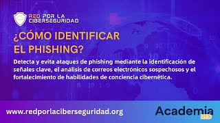 ¿Cómo identificar el phishing [upl. by Naniac]