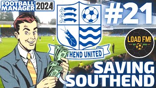 FM24  Saving Southend  EPISODE 21  DEADLINE DAY  THE ESSEX DERBY  Football Manager 2024 [upl. by Edmanda]