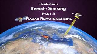 Introduction to Remote Sensing part3 Radar Satellites [upl. by Bruell299]