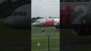 jet2 757 stunning close up taxi aviation planespotting planes [upl. by Pancho559]