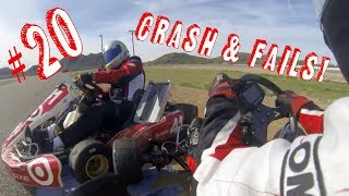 Karting fail amp crash compilation 20 [upl. by Groeg102]