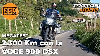 MEGATEST 2300 kms sobre la VOGE 900DSX  Motosx1000 [upl. by Sopher119]