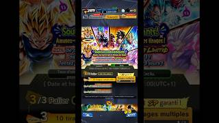 Multi invocation dragon ball legends soutien envers les débutants dbl dragonballz dragonball [upl. by Nnaid]