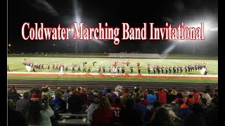 2018 Coldwater Marching Band Invitational mp4 [upl. by Sucramraj]