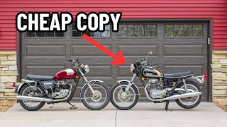 Is The Copy Really Better Yamaha XS650 VS Triumph T140 Bonneville [upl. by Landis]