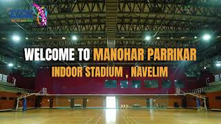 Manohar Parrikar Indoor Stadium Home of the 37thNationalGames [upl. by Nylloc503]