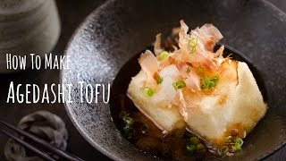 How to Make Agedashi Tofu Recipe 揚げ出し豆腐の作り方（レシピ） [upl. by Kleon]