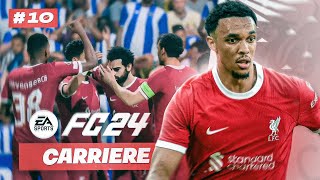 EA FC 24  CARRIÈRE MANAGER LIVERPOOL 10  LES PREMIERES PHASES FINALE DE LA LIGUE EUROPA [upl. by Ailemak]