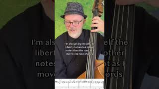 Latin Jazz Bass Lines With Tabs Playing More Actively On Scrapple From The Apple By Charlie Parker [upl. by Thayer793]