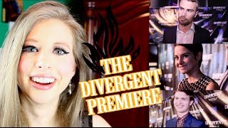 DIVERGENT PREMIERE RED CARPET  XTINEMAY [upl. by Ieso]