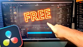 20 FREE DaVinci Resolve Effects in 90 seconds [upl. by Annehs701]