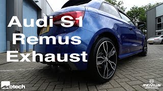 Motech Performance Audi S1 Remus Exhaust [upl. by Katushka999]