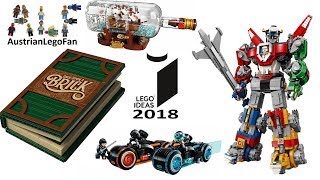 Lego Ideas 2018 Compilation of all Sets [upl. by Ecyt]