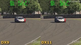 iRacing  DirectX 9 vs DirectX 11  Graphics and Performance Comparison [upl. by Trenton]