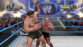 WWE ALL STARS  Max Palmer vs Maurice Tillet  1 on 1 Full Match  PS3  108060FPS [upl. by Metabel180]