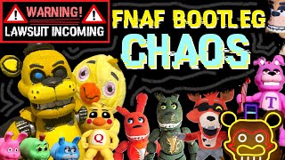 The Absolute CHAOS of NEW FNAF BOOTLEGS  Illegal Five Nights at Freddys Merch [upl. by Kohn126]