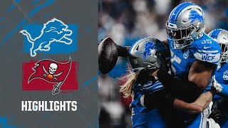 Defense SEALS the game with a CLUTCH interception  Lions vs Buccaneers Divisional Round highlights [upl. by Johns]