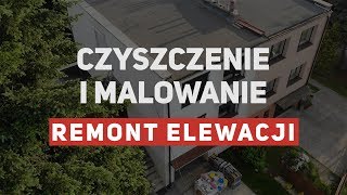 Remont elewacji  czyszczenie i malowanie 1 [upl. by Beera61]