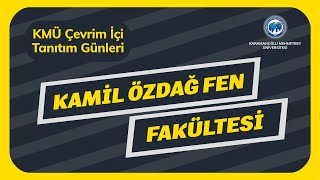 KMÜ Kamil Özdağ Fen Fakültesi Tanıtım Yayını [upl. by Kei665]