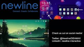 Newline Display Management Enrolling a Device [upl. by Ahselrak59]