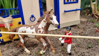 Wildpferd Toronto in Gefahr Kurzfilm🐎🌬🌺✨️Schleich TEIL 1🌸💖 [upl. by Thurmann]