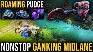 🔥 Whale Roaming Pudge  Nonstop Ganking Nonstop Annoying  Pudge Official [upl. by Lajib340]